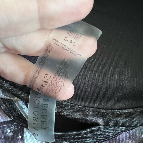 Victoria's Secret Black Leopard Bikini with gold hardware - Picture 3 of 4